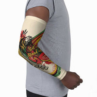 Reggae Soul B.Marley Grungy Arm Sleeves Get Up Stand Up - Wonder Print Shop