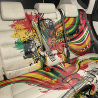 Reggae Soul B.Marley Grungy Back Car Seat Cover Get Up Stand Up - Wonder Print Shop