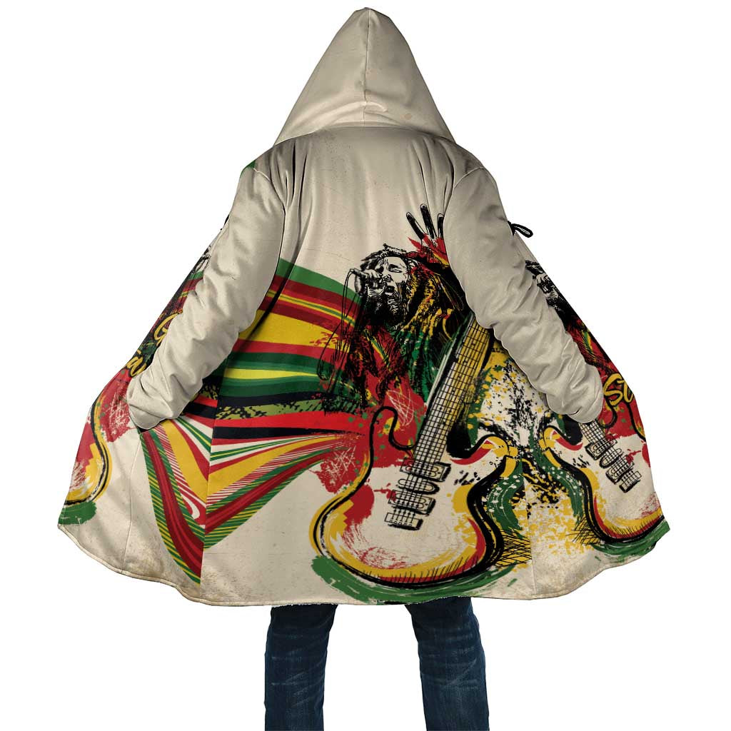 Reggae Soul B.Marley Grungy Cloak Get Up Stand Up - Wonder Print Shop