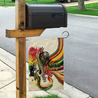Reggae Soul B.Marley Grungy Garden Flag Get Up Stand Up - Wonder Print Shop