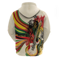 Reggae Soul B.Marley Grungy Hoodie Get Up Stand Up - Wonder Print Shop