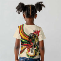 Reggae Soul B.Marley Grungy Kid T shirt Get Up Stand Up - Wonder Print Shop