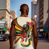 Reggae Soul B.Marley Grungy Men Tank Top Get Up Stand Up - Wonder Print Shop