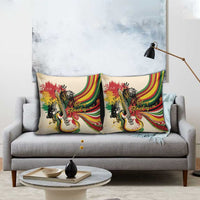Reggae Soul B.Marley Grungy Pillow Cover Get Up Stand Up - Wonder Print Shop