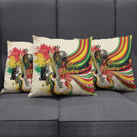 Reggae Soul B.Marley Grungy Pillow Cover Get Up Stand Up - Wonder Print Shop