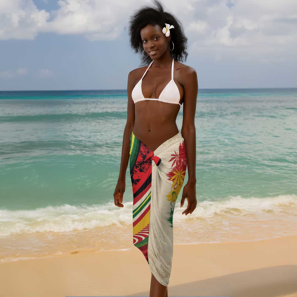 Reggae Soul B.Marley Grungy Sarong Get Up Stand Up - Wonder Print Shop