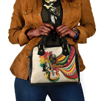 Reggae Soul B.Marley Grungy Shoulder Handbag Get Up Stand Up - Wonder Print Shop