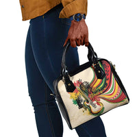 Reggae Soul B.Marley Grungy Shoulder Handbag Get Up Stand Up - Wonder Print Shop