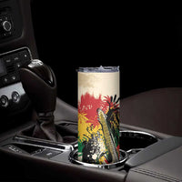 Reggae Soul B.Marley Grungy Skinny Tumbler Get Up Stand Up - Wonder Print Shop