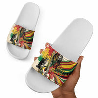 Reggae Soul B.Marley Grungy Slide Sandals Get Up Stand Up - Wonder Print Shop