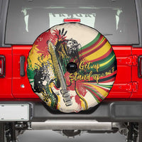 Reggae Soul B.Marley Grungy Spare Tire Cover Get Up Stand Up - Wonder Print Shop