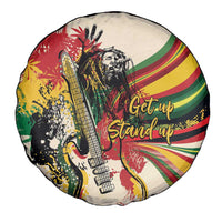Reggae Soul B.Marley Grungy Spare Tire Cover Get Up Stand Up - Wonder Print Shop