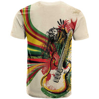 Reggae Soul B.Marley Grungy T shirt Get Up Stand Up - Wonder Print Shop