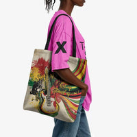 Reggae Soul B.Marley Grungy Tote Bag Get Up Stand Up - Wonder Print Shop