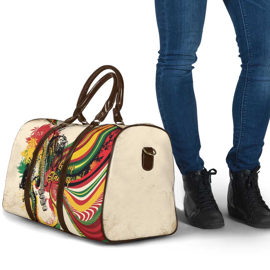 Reggae Soul B.Marley Grungy Travel Bag Get Up Stand Up - Wonder Print Shop
