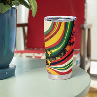 Reggae Soul B.Marley Grungy Tumbler Cup Get Up Stand Up - Wonder Print Shop