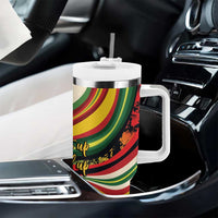Reggae Soul B.Marley Grungy Tumbler With Handle Get Up Stand Up - Wonder Print Shop