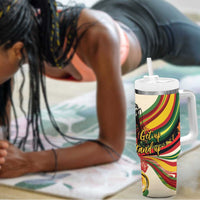 Reggae Soul B.Marley Grungy Tumbler With Handle Get Up Stand Up - Wonder Print Shop
