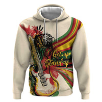 Reggae Soul B.Marley Grungy Zip Hoodie Get Up Stand Up - Wonder Print Shop