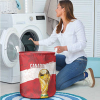 Canada WC2026 Soccer Laundry Basket Les Rouges