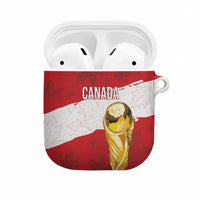 Canada WC2026 Soccer AirPods Case Les Rouges