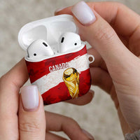 Canada WC2026 Soccer AirPods Case Les Rouges