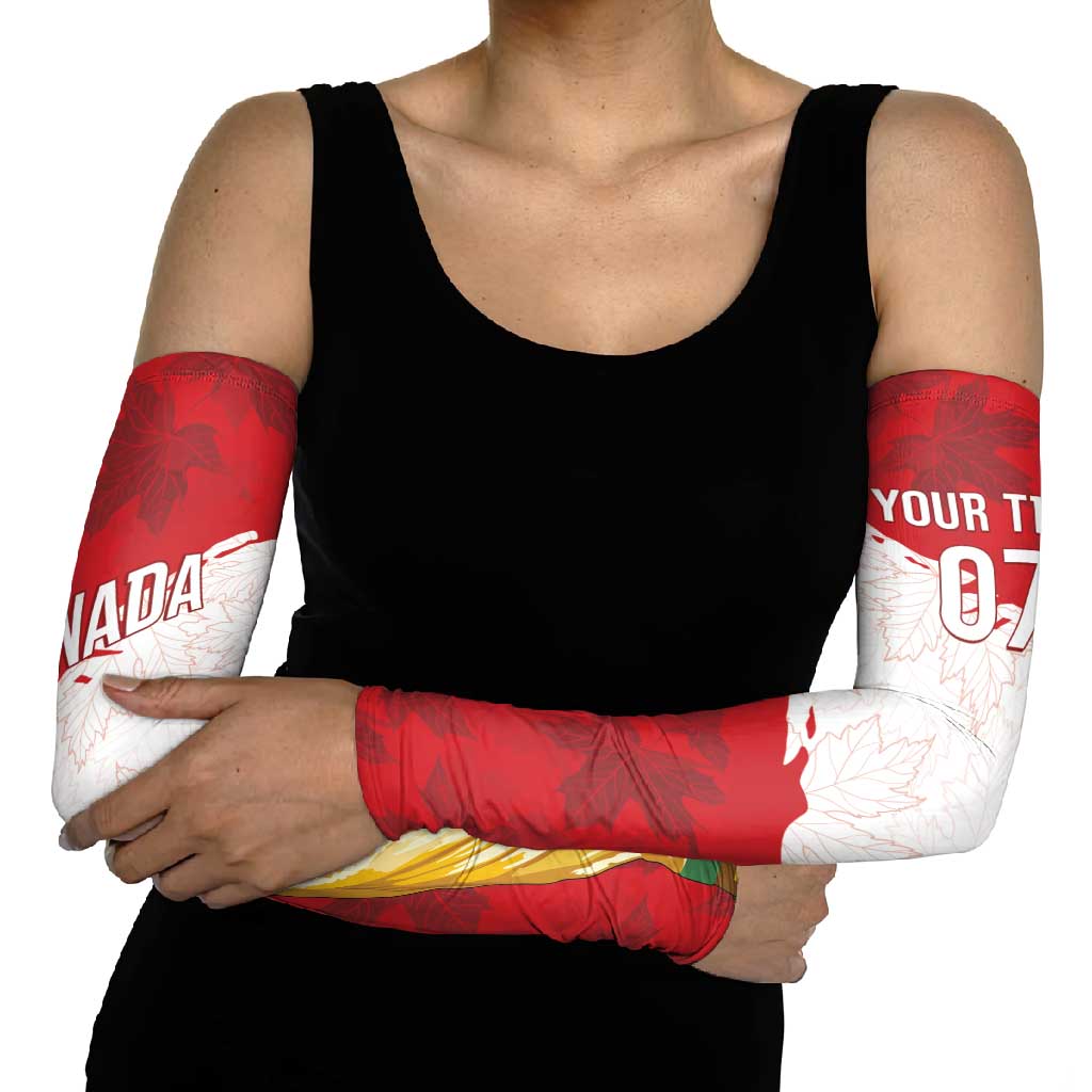 Canada WC2026 Soccer Custom Arm Sleeves Les Rouges