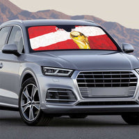 Canada WC2026 Soccer Auto Sun Shade Les Rouges