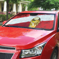 Canada WC2026 Soccer Auto Sun Shade Les Rouges