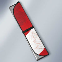 Canada WC2026 Soccer Auto Sun Shade Les Rouges