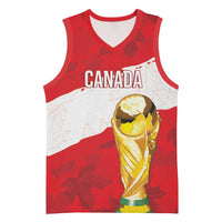 Canada WC2026 Soccer Custom Basketball Jersey Les Rouges