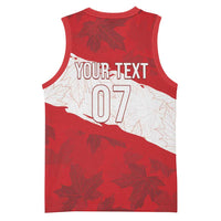 Canada WC2026 Soccer Custom Basketball Jersey Les Rouges