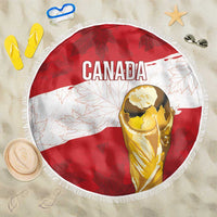 Canada WC2026 Soccer Beach Blanket Les Rouges
