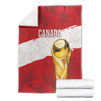 Canada WC2026 Soccer Blanket Les Rouges