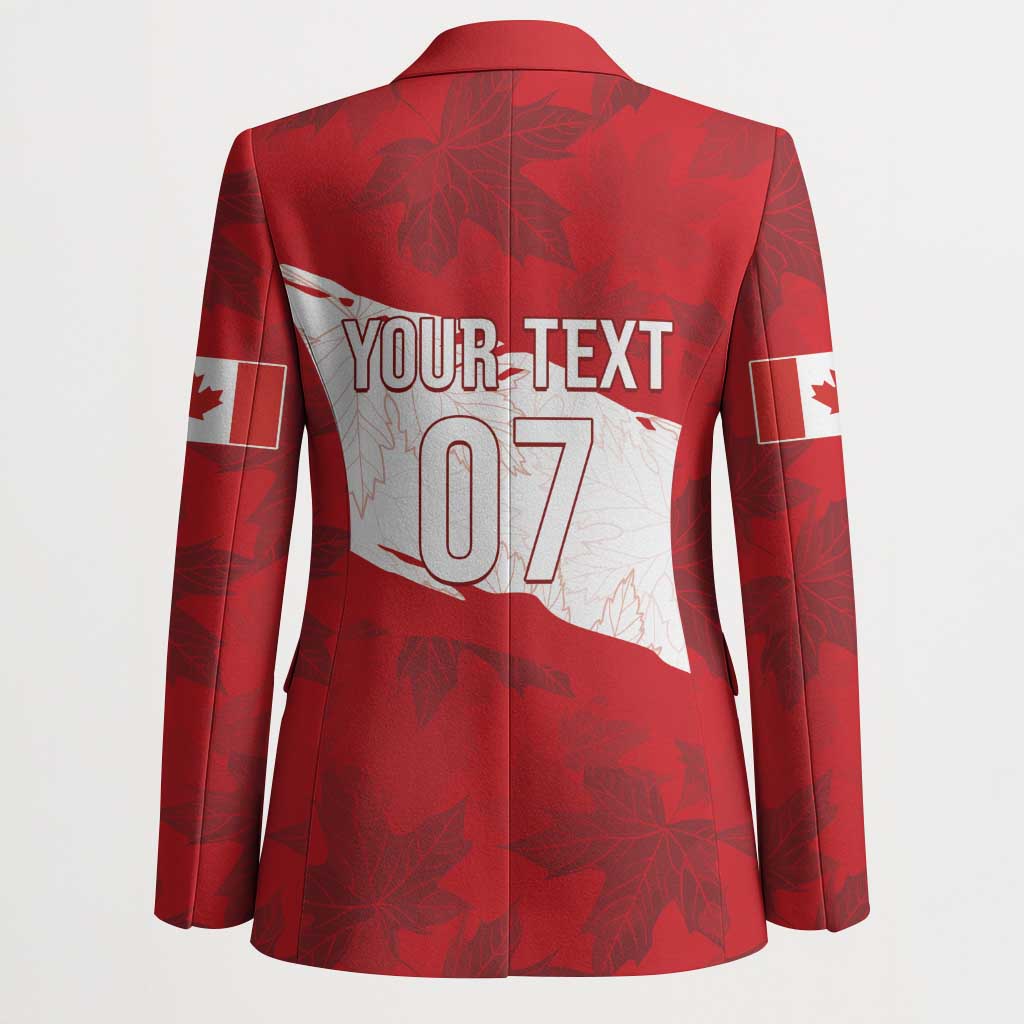 Canada WC2026 Soccer Custom Blazer Les Rouges