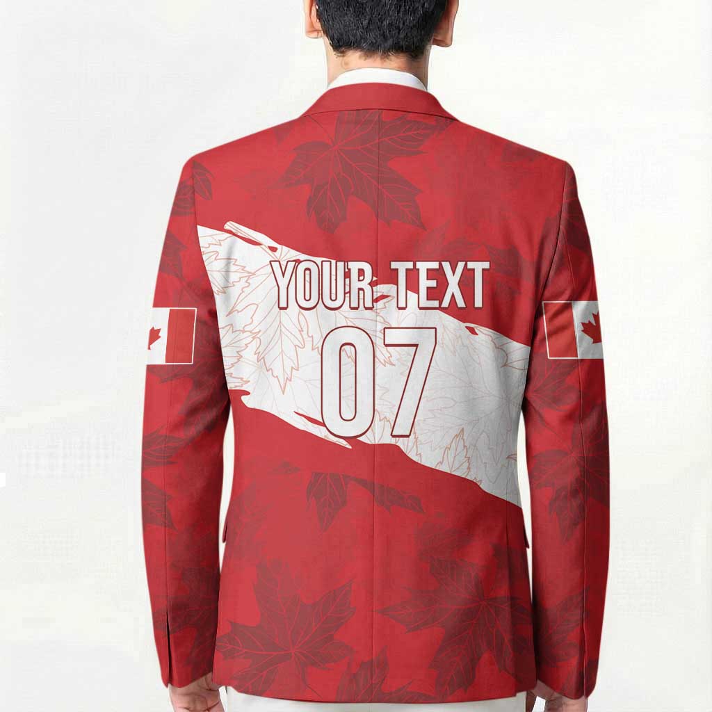 Canada WC2026 Soccer Custom Blazer Les Rouges