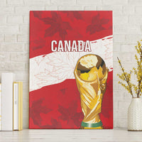 Canada WC2026 Soccer Canvas Wall Art Les Rouges