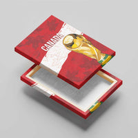 Canada WC2026 Soccer Canvas Wall Art Les Rouges
