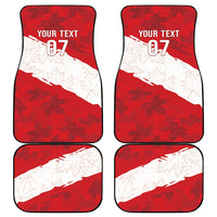 Canada WC2026 Soccer Custom Car Mats Les Rouges