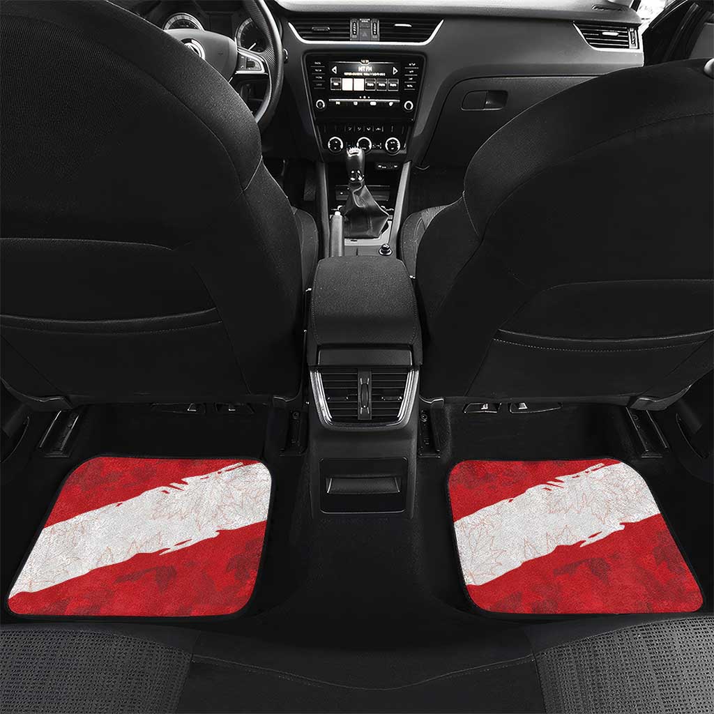 Canada WC2026 Soccer Custom Car Mats Les Rouges