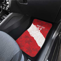 Canada WC2026 Soccer Custom Car Mats Les Rouges