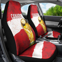 Canada WC2026 Soccer Car Seat Cover Les Rouges