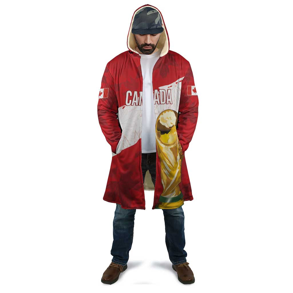 Canada WC2026 Soccer Custom Cloak Les Rouges