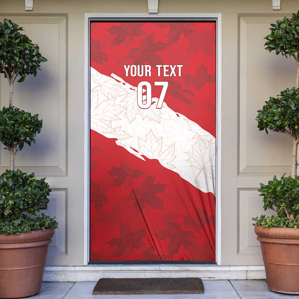 Canada WC2026 Soccer Custom Door Cover Les Rouges