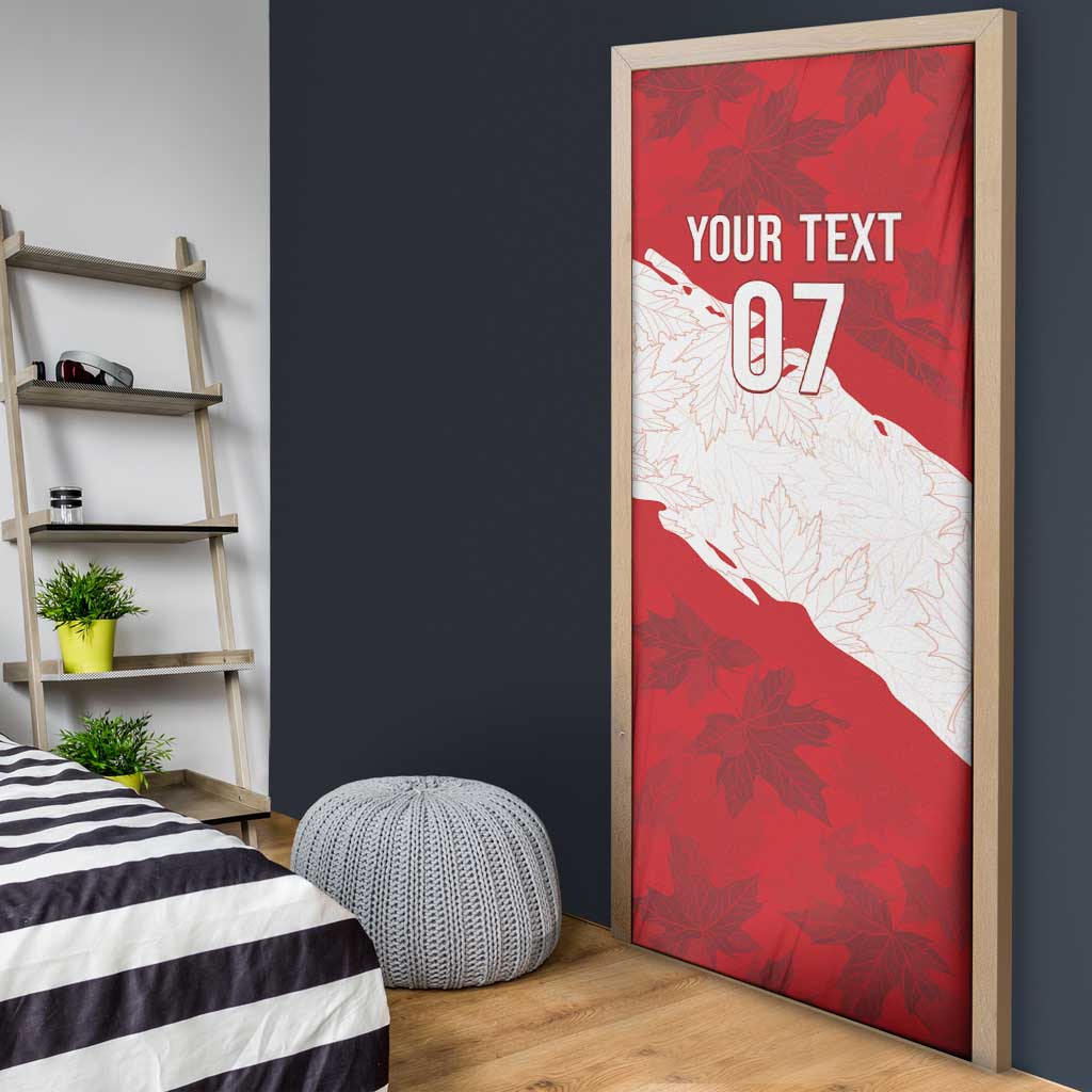 Canada WC2026 Soccer Custom Door Cover Les Rouges
