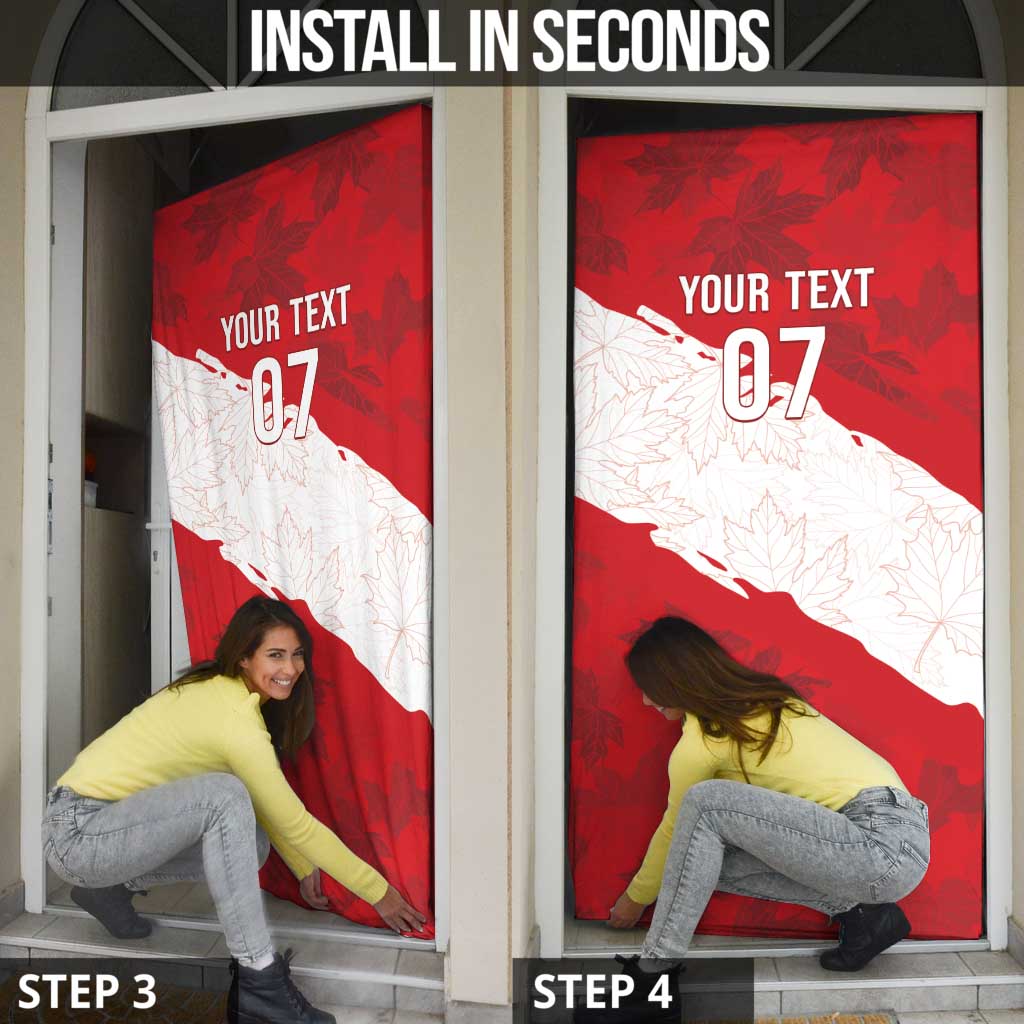 Canada WC2026 Soccer Custom Door Cover Les Rouges