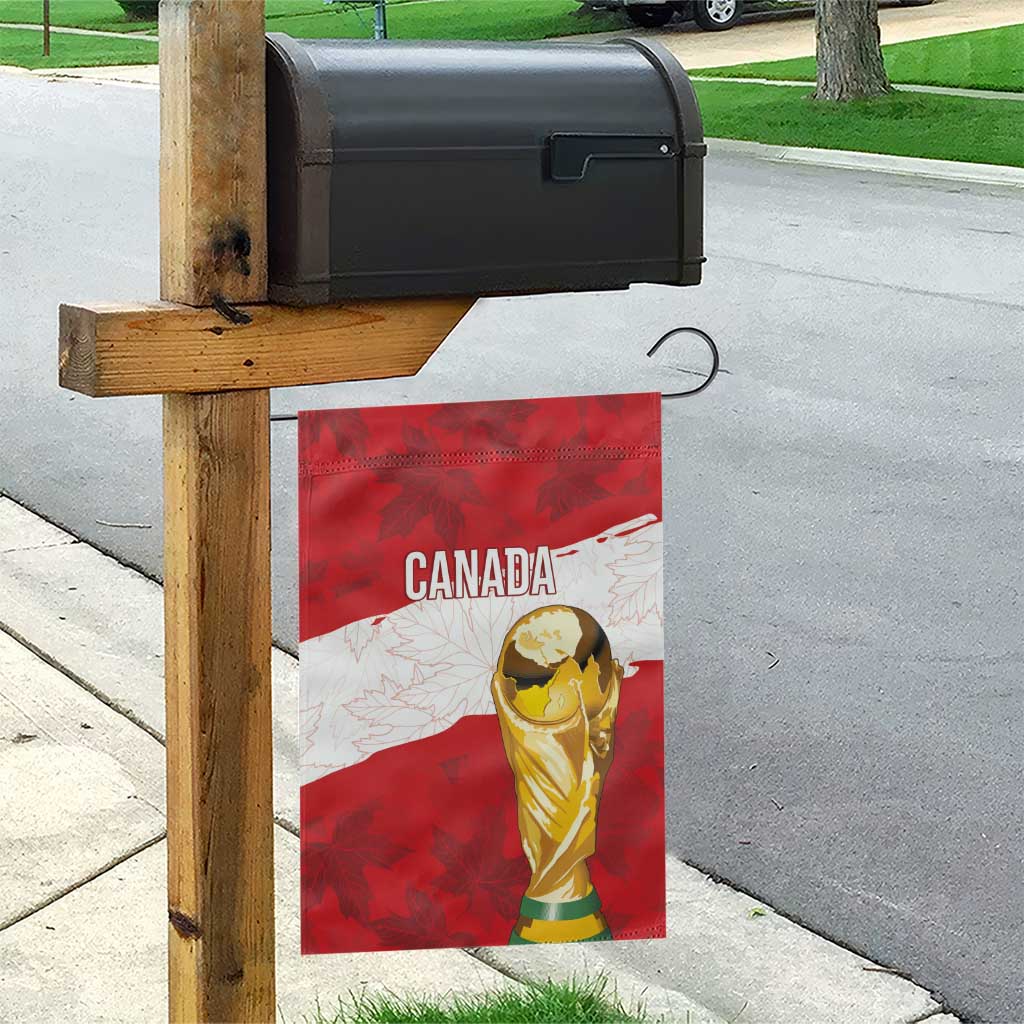 Canada WC2026 Soccer Garden Flag Les Rouges