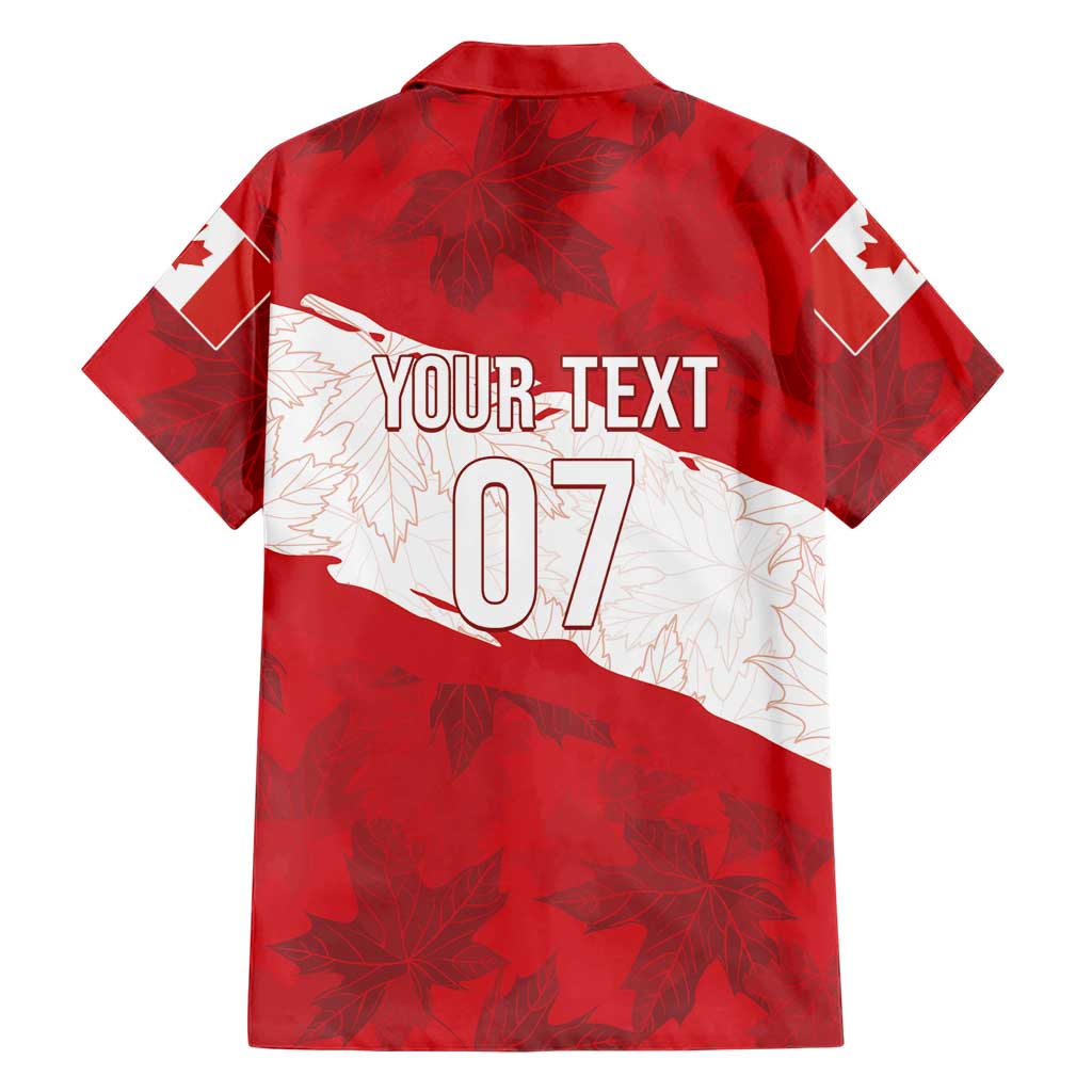 Canada WC2026 Soccer Custom Hawaiian Shirt Les Rouges