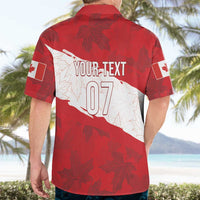 Canada WC2026 Soccer Custom Hawaiian Shirt Les Rouges
