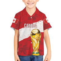 Canada WC2026 Soccer Custom Hawaiian Shirt Les Rouges